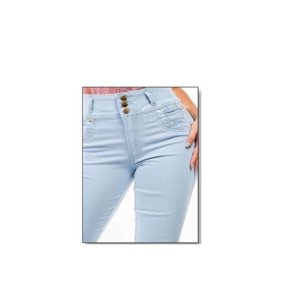 WAIST 33 INCHES SIZE 11 FLARE JEANS STRETCH PUSH UP DENIM 11-2 CTP1204 SZ11 - Picture 15 of 16